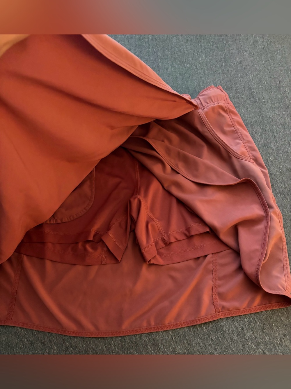 Patagonia Fleetwith Skort in Sienna Clay - Picture 3 of 10